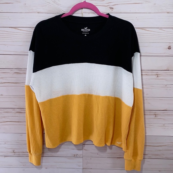 Hollister Boyfriend Waffle Colorblock 